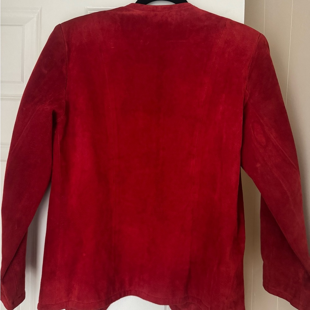 Red Women's Jacket - Picture 7 of 8